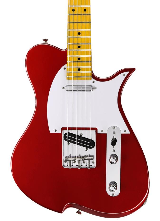 Vola Vasti MC with Maple Fingerboard - Candy Apple Red - Rock City