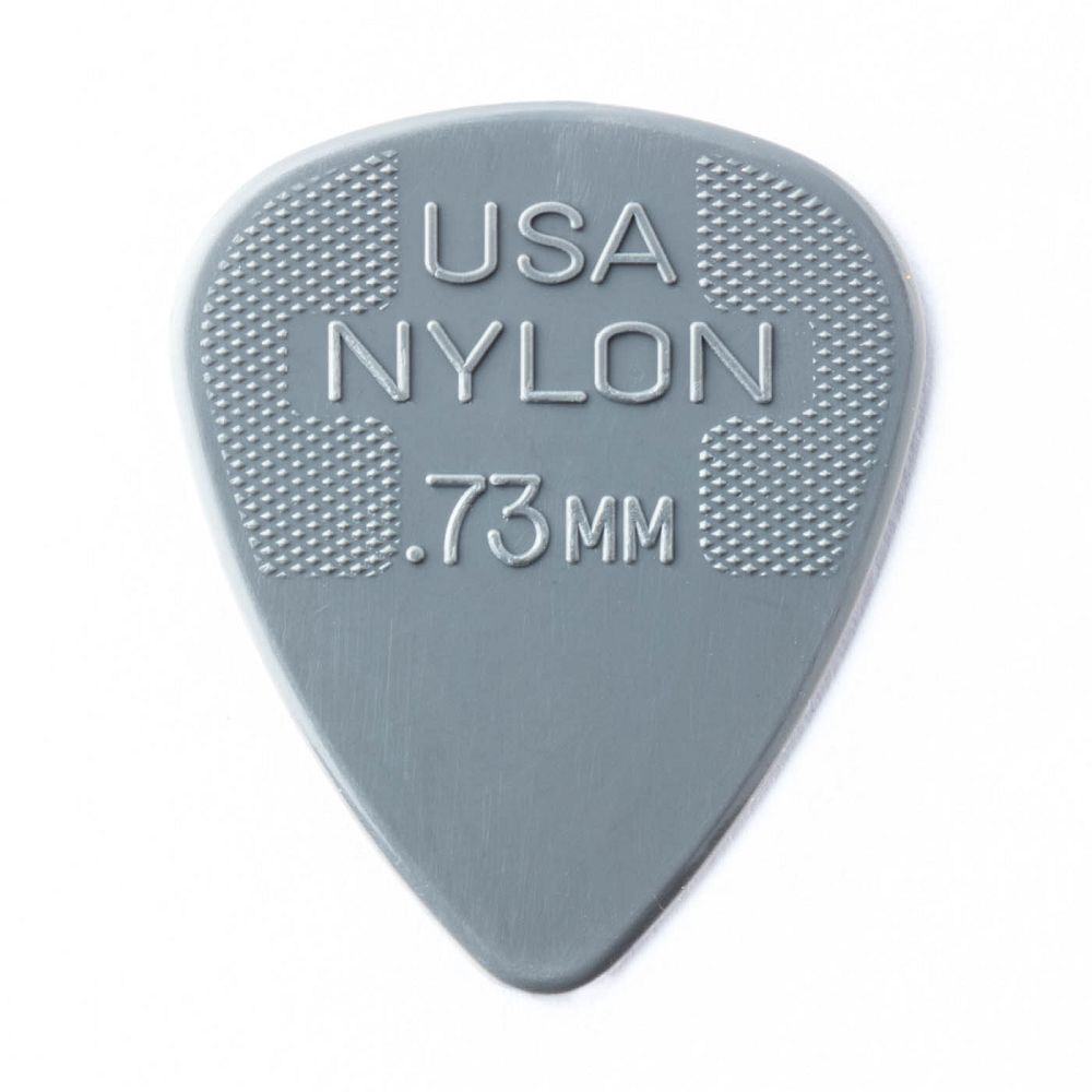 Dunlop 44-073 Nylon Standard Pick .73mm - 12 Pack