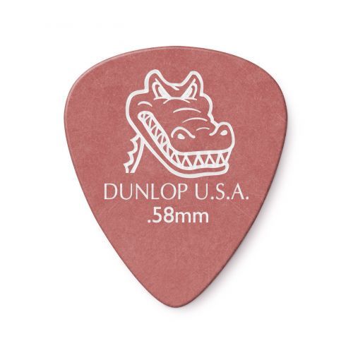 Dunlop 417-058 Gator Grip Pick .58mm - 12 Pack