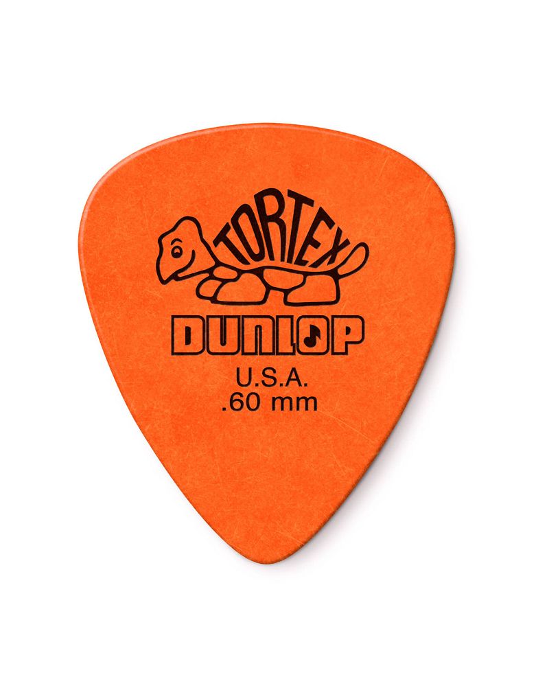 Dunlop 418-060 Tortex Standard Pick .60mm - 12 Pack