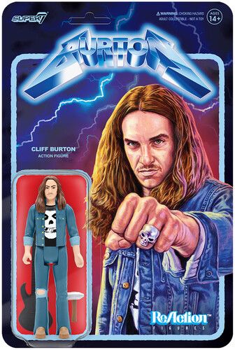 Super7 - Cliff Burton ReAction Figure