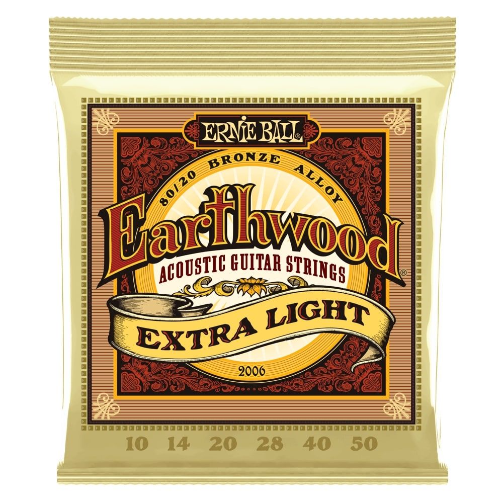Ernie Ball Earthwood 80/20 10-50 Extra Lights