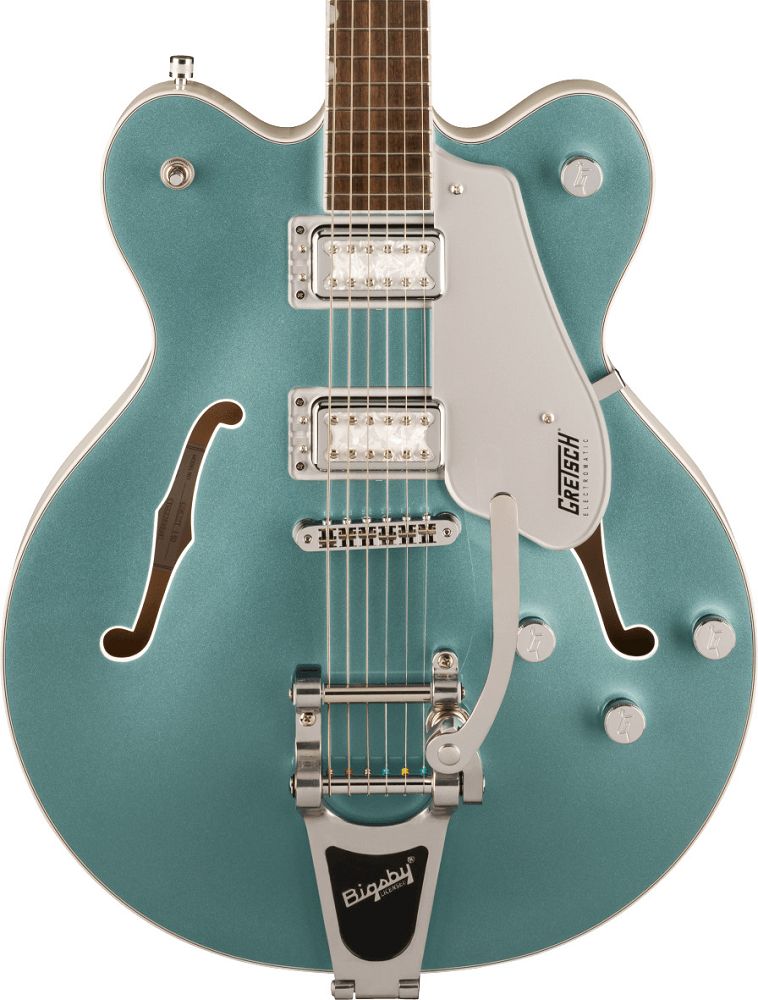 Gretsch G5622T-140 Limited Edition 140th Electromatic Double Platinum Center Block Two-Tone Stone Platinum/Pearl Platinum