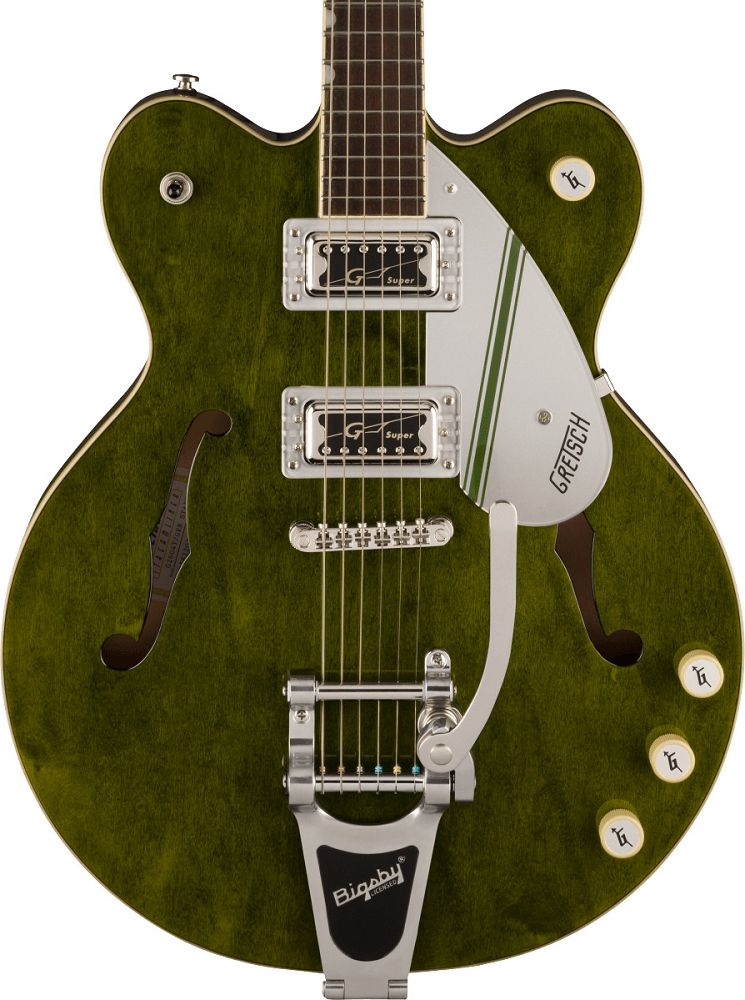 Gretsch G2604T Limited Edition Streamliner Rally II Centerblock Rally Green Stain