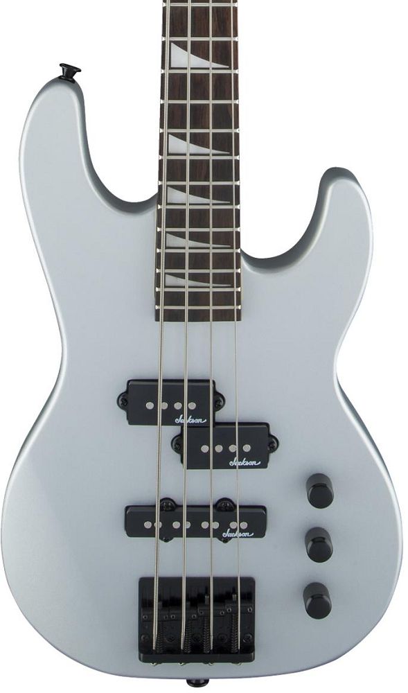 Jackson JS1X Bass Minion Satin Silver