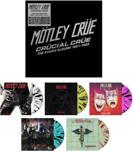 Motley Crue - Crucial Crue: The Studio Albums 1981 - 1989