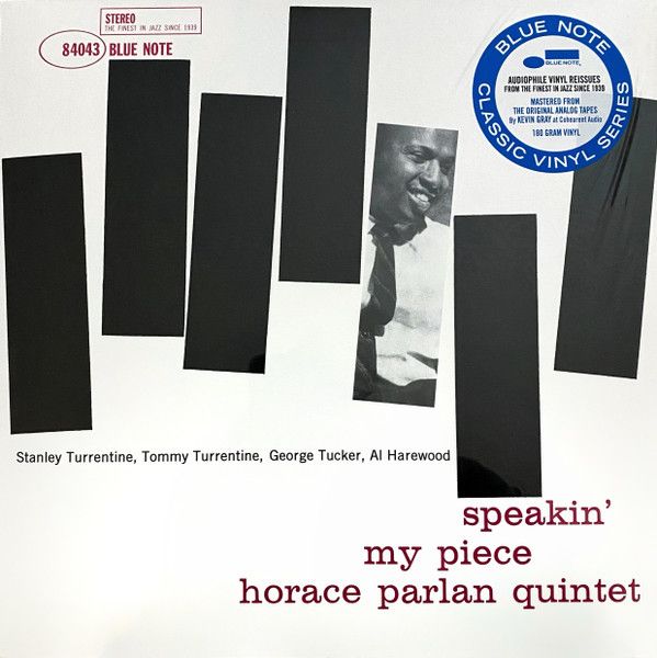 Horace Parlan - Speakin My Piece (Blue Note Classic Series)