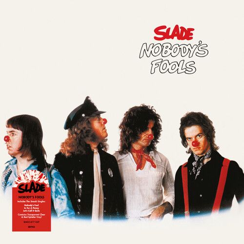 Slade - Nobody&#39;s Fools (Red &amp; White Splatter)