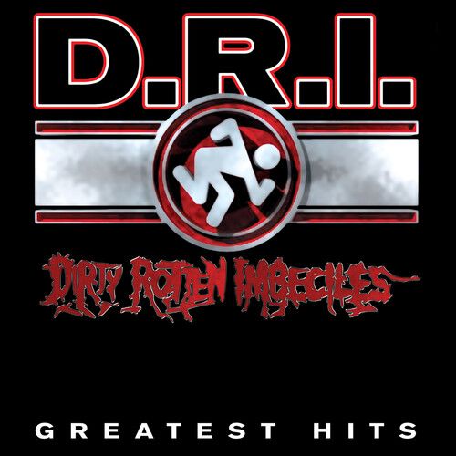 D.R.I. - Greatest Hits - Red/Silver Splatter