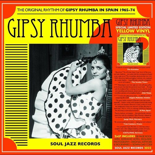 Various Artists - Gipsy Rhumba – The Original Rhythm Of Gipsy Rhumba in Spain 1965-74 (YELLOW VINYL)