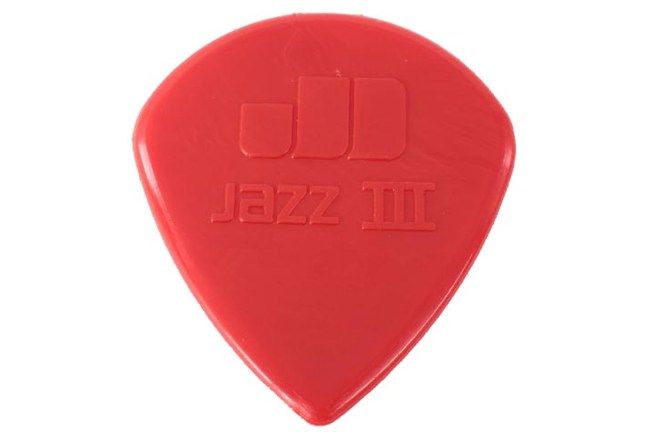 Dunlop Jazz III Nylon Pick - 6 Pack