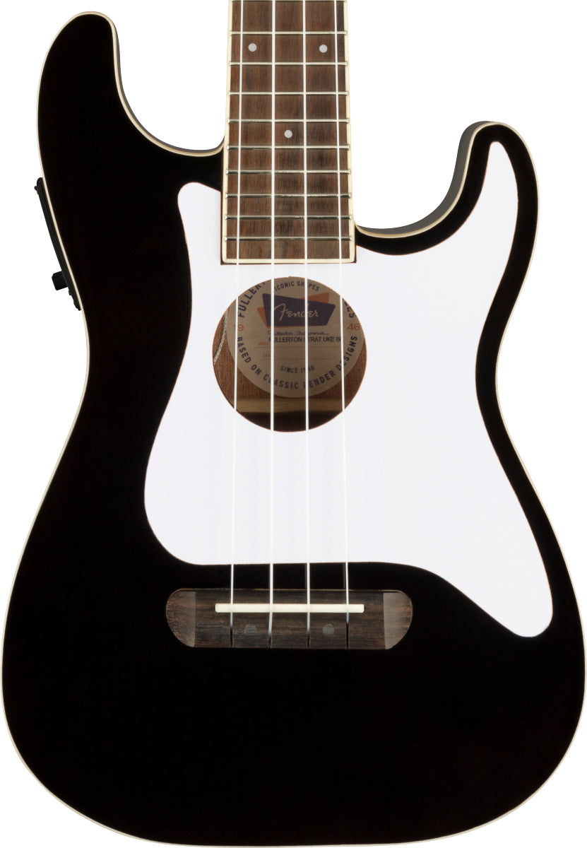 Fender Fullerton Strat Uke Black