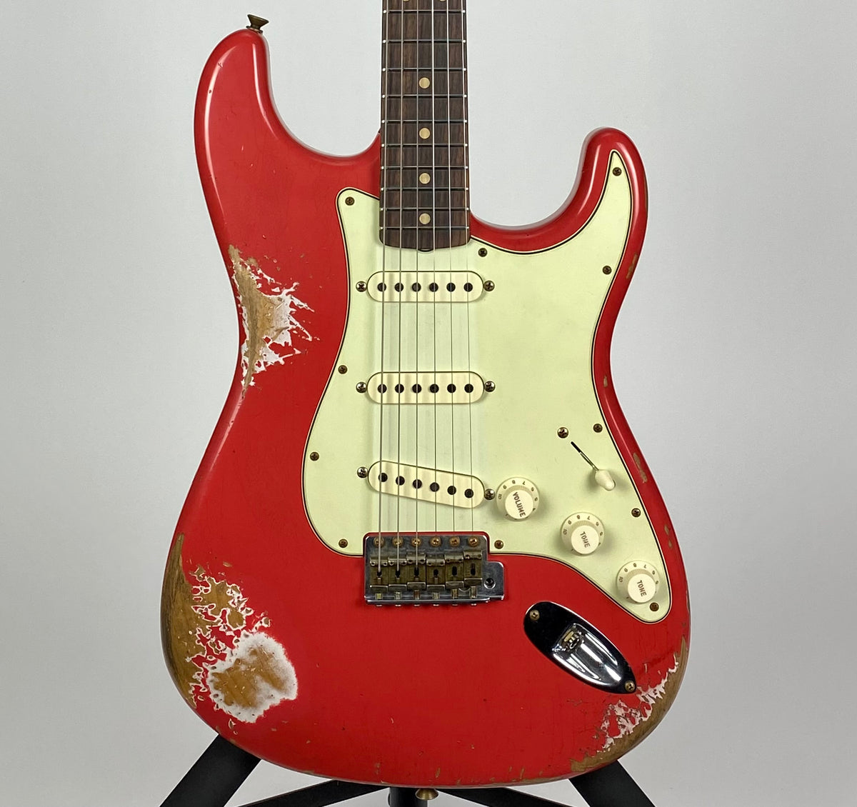 Fender Custom Shop Limited Edition '63 Stratocaster - Heavy Relic, Fiesta Red