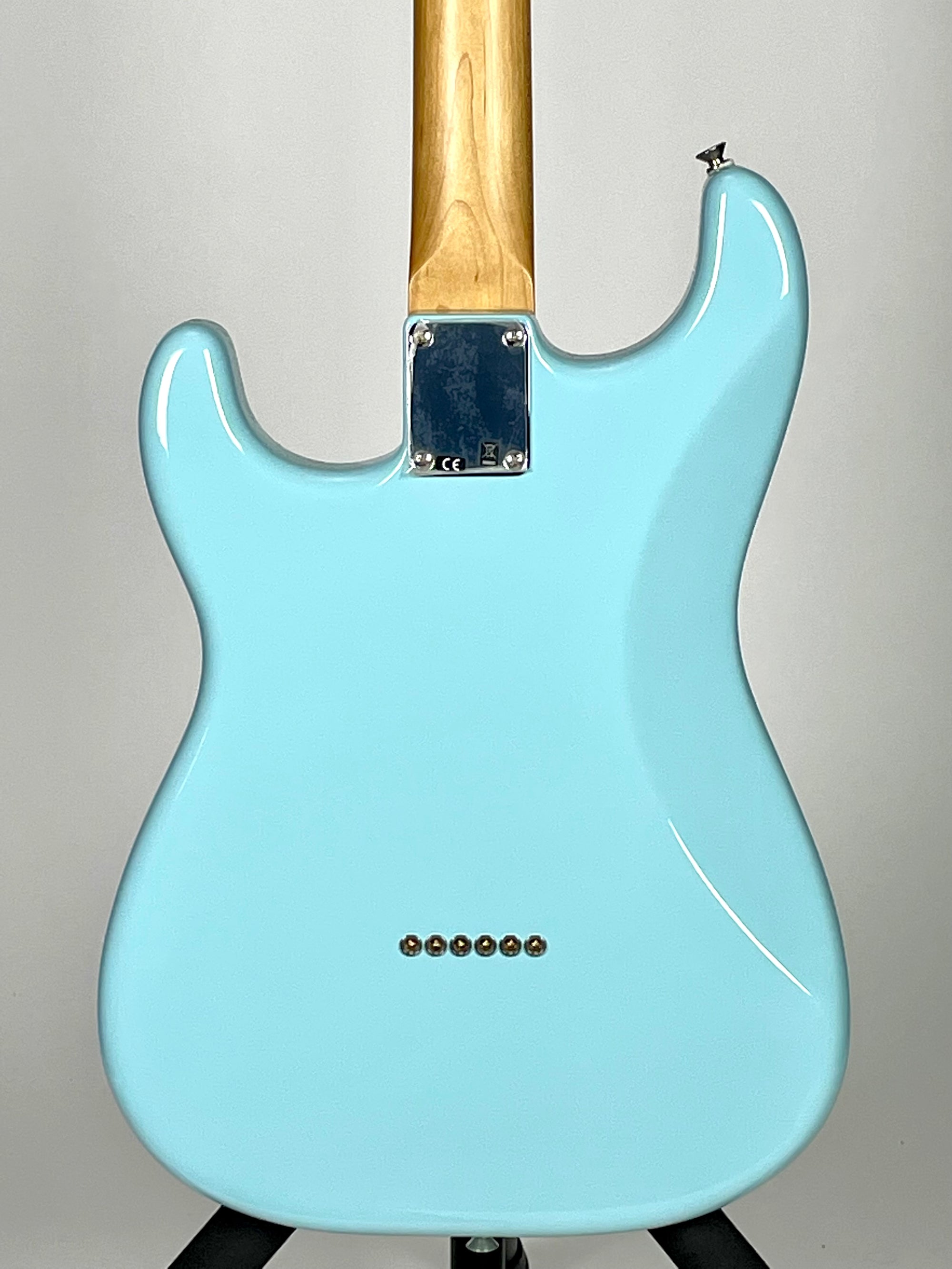 USED - Fender Noventa Stratocaster with Maple Fingerboard - Daphne Blue