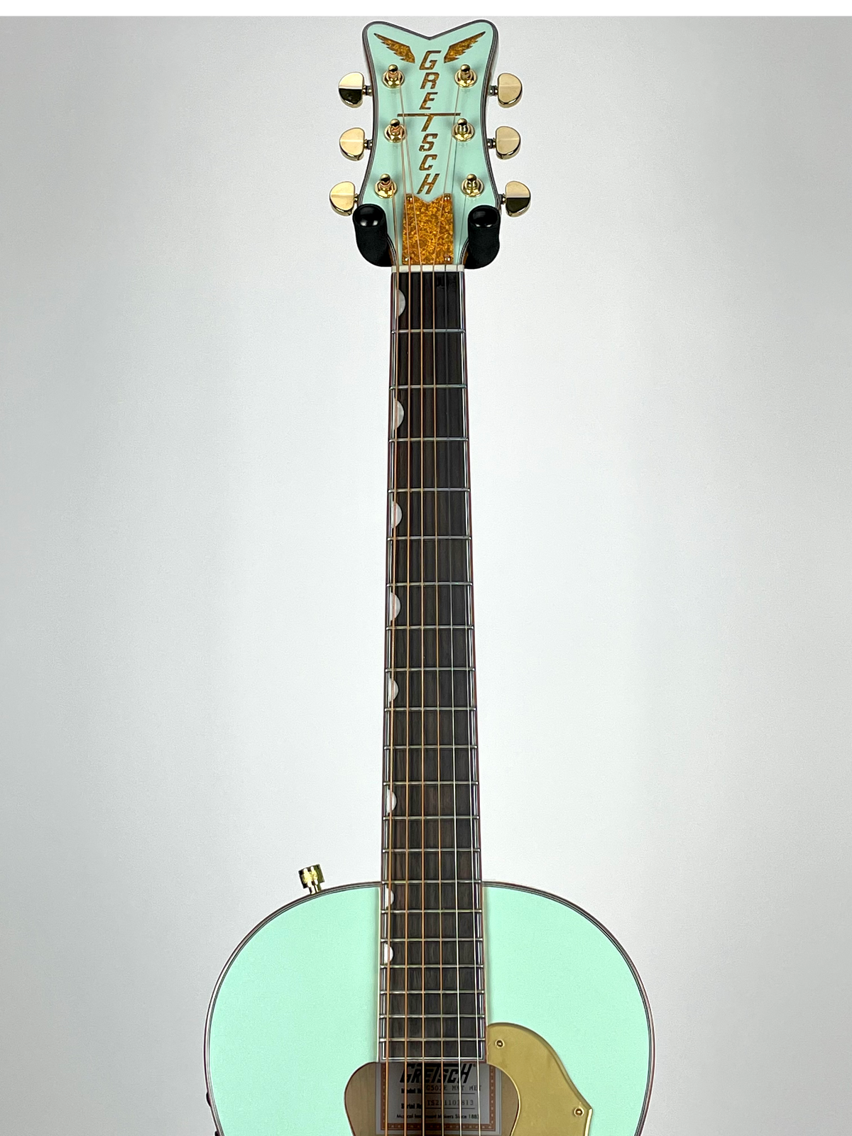 Gretsch G5021E Rancher Penguin Parlor Acoustic/Electric with Rosewood Fingerboard - Mint Metallic