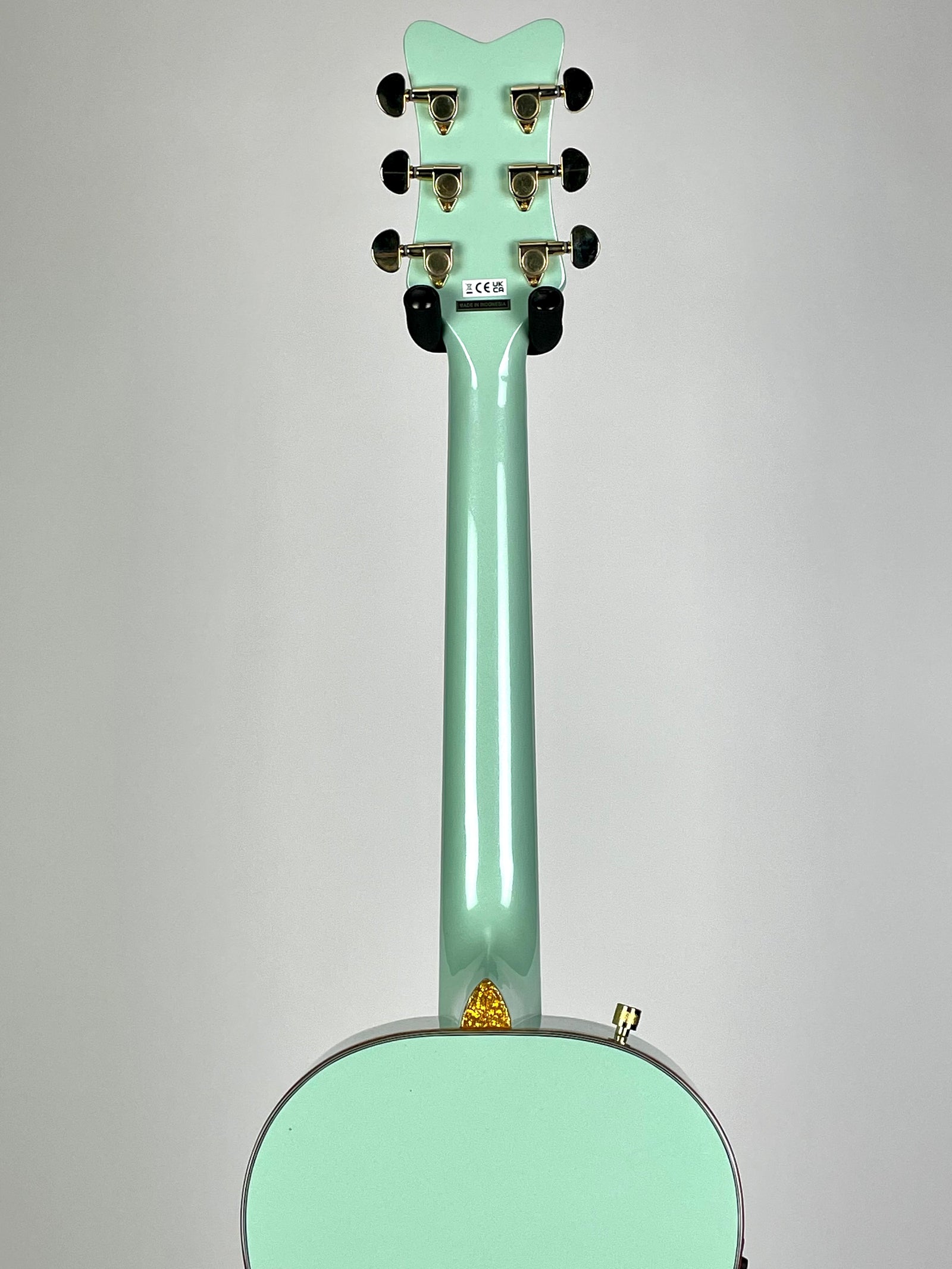 Gretsch G5021E Rancher Penguin Parlor Acoustic/Electric with Rosewood Fingerboard - Mint Metallic