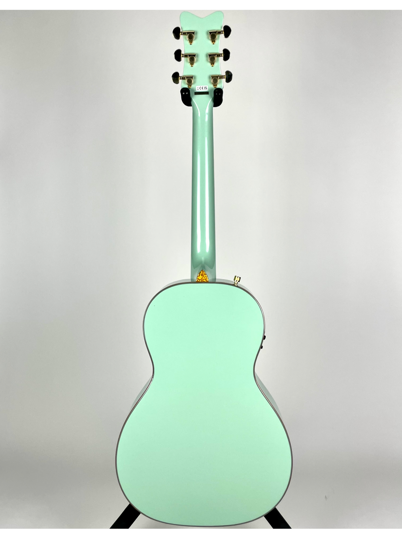 Gretsch G5021E Rancher Penguin Parlor Acoustic/Electric with Rosewood Fingerboard - Mint Metallic