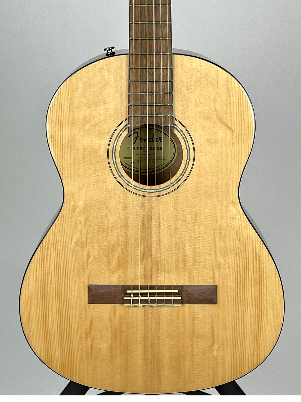 Fender CN-60S Nylon String with Walnut Fingerboard - Natural