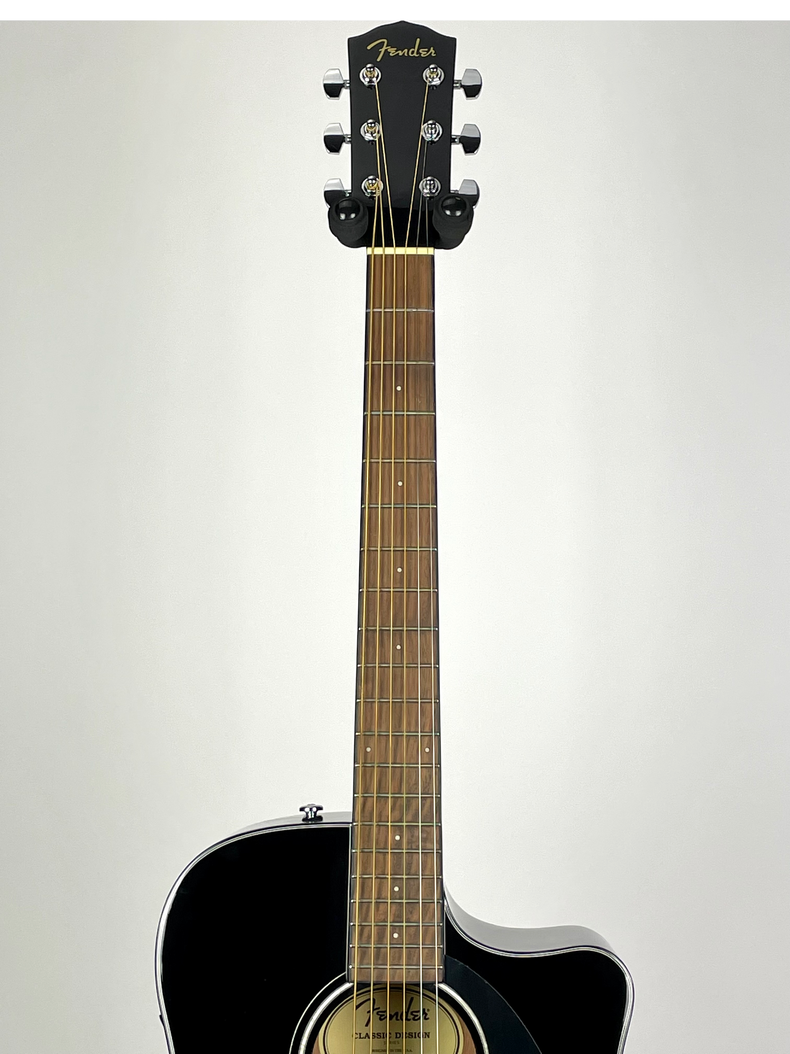 Fender CD-60SCE Dreadnought Acoustic/Electric with Walnut Fingerboard - Black