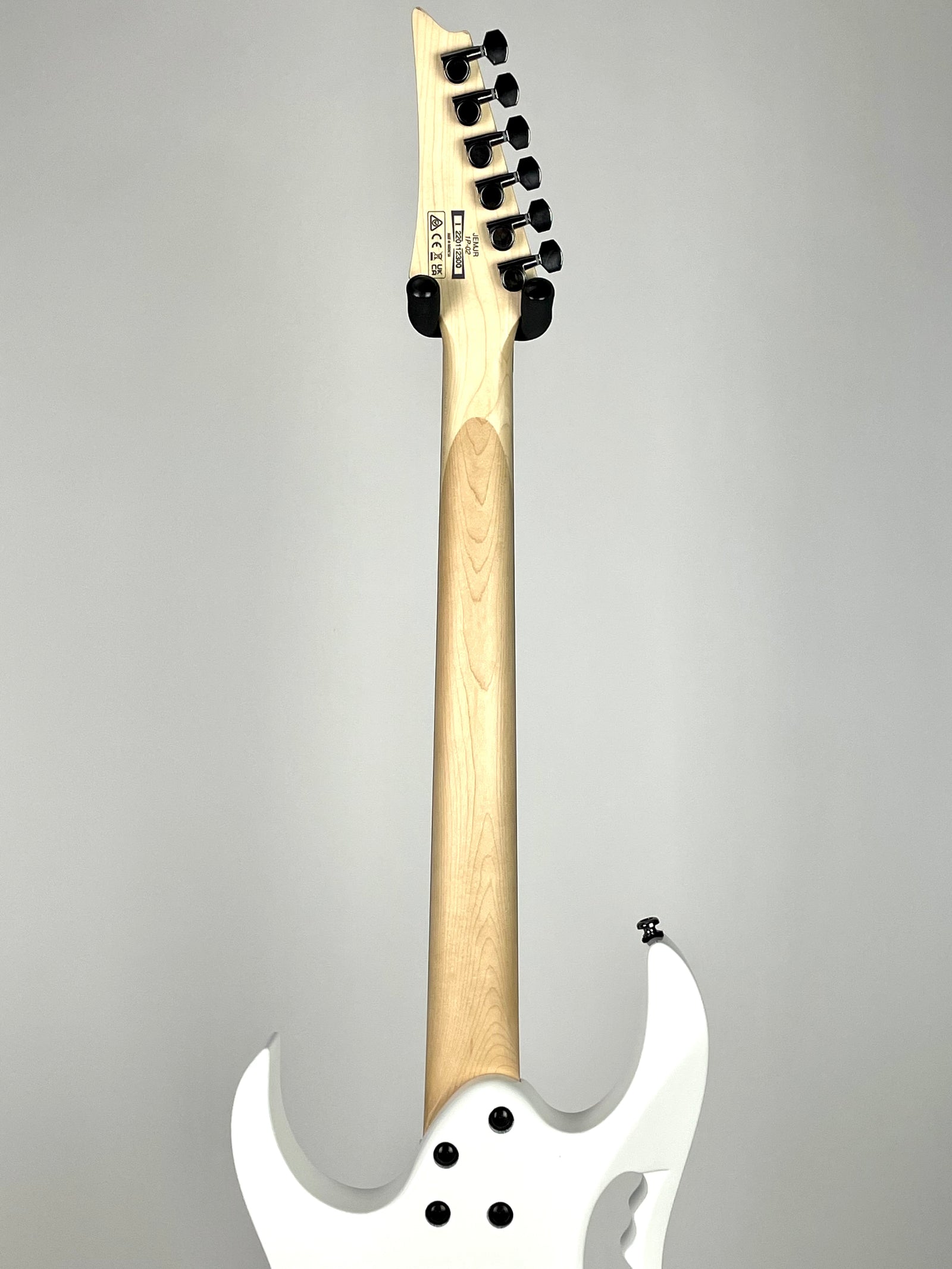 Ibanez JEMJR-WH Steve Vai Artist Signature Guitar with Jatoba Fingerboard - White