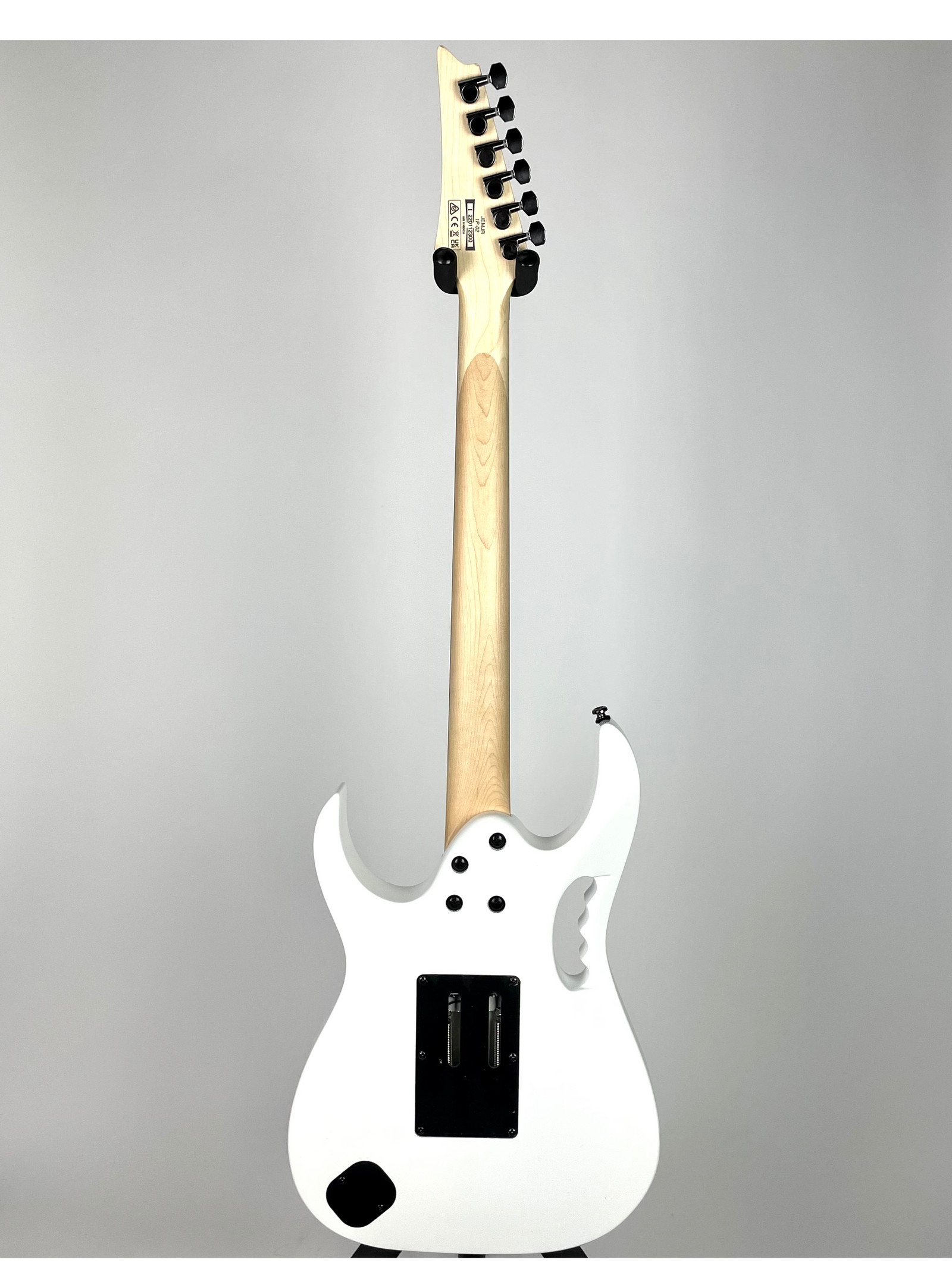 Ibanez JEMJR-WH Steve Vai Artist Signature Guitar with Jatoba Fingerboard - White