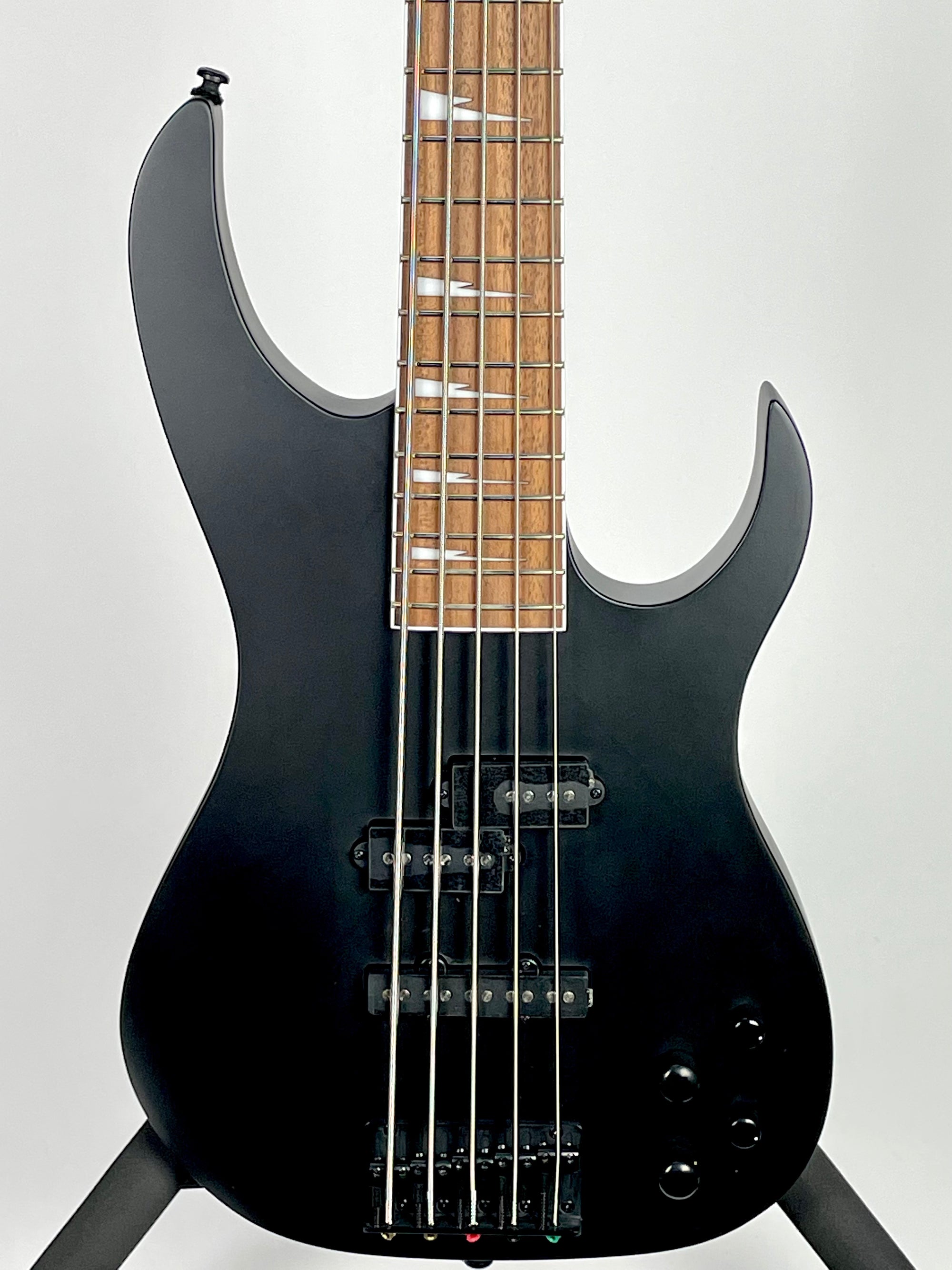 Ibanez RGB305-BKF RG Series Bass with Jatoba Fingerboard - Black Flat