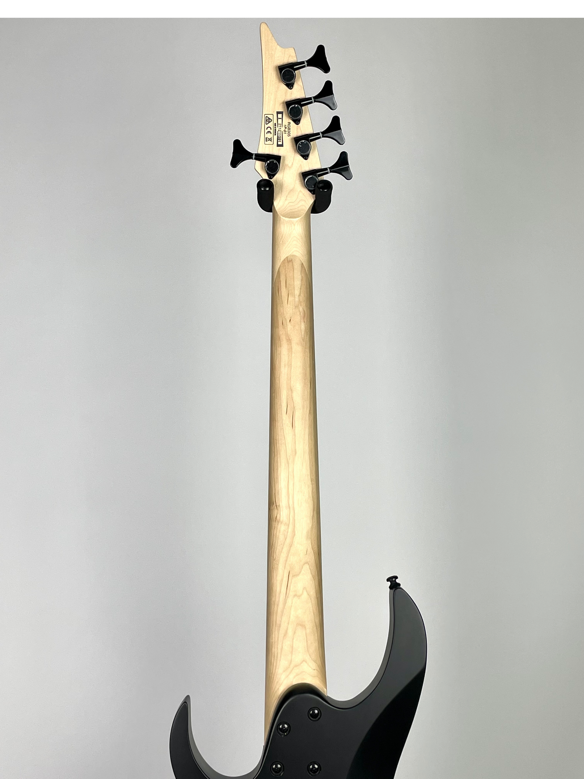 Ibanez RGB305-BKF RG Series Bass with Jatoba Fingerboard - Black Flat