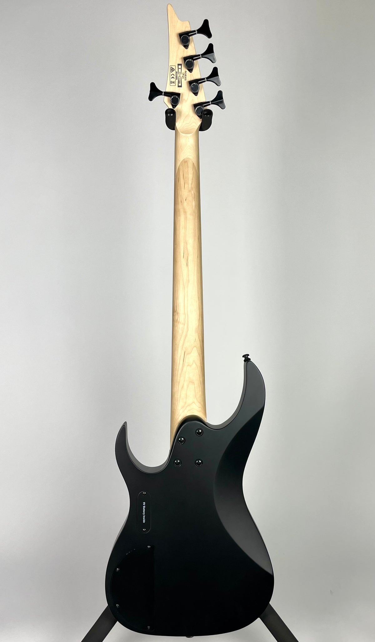 Ibanez RGB305-BKF RG Series Bass with Jatoba Fingerboard - Black Flat