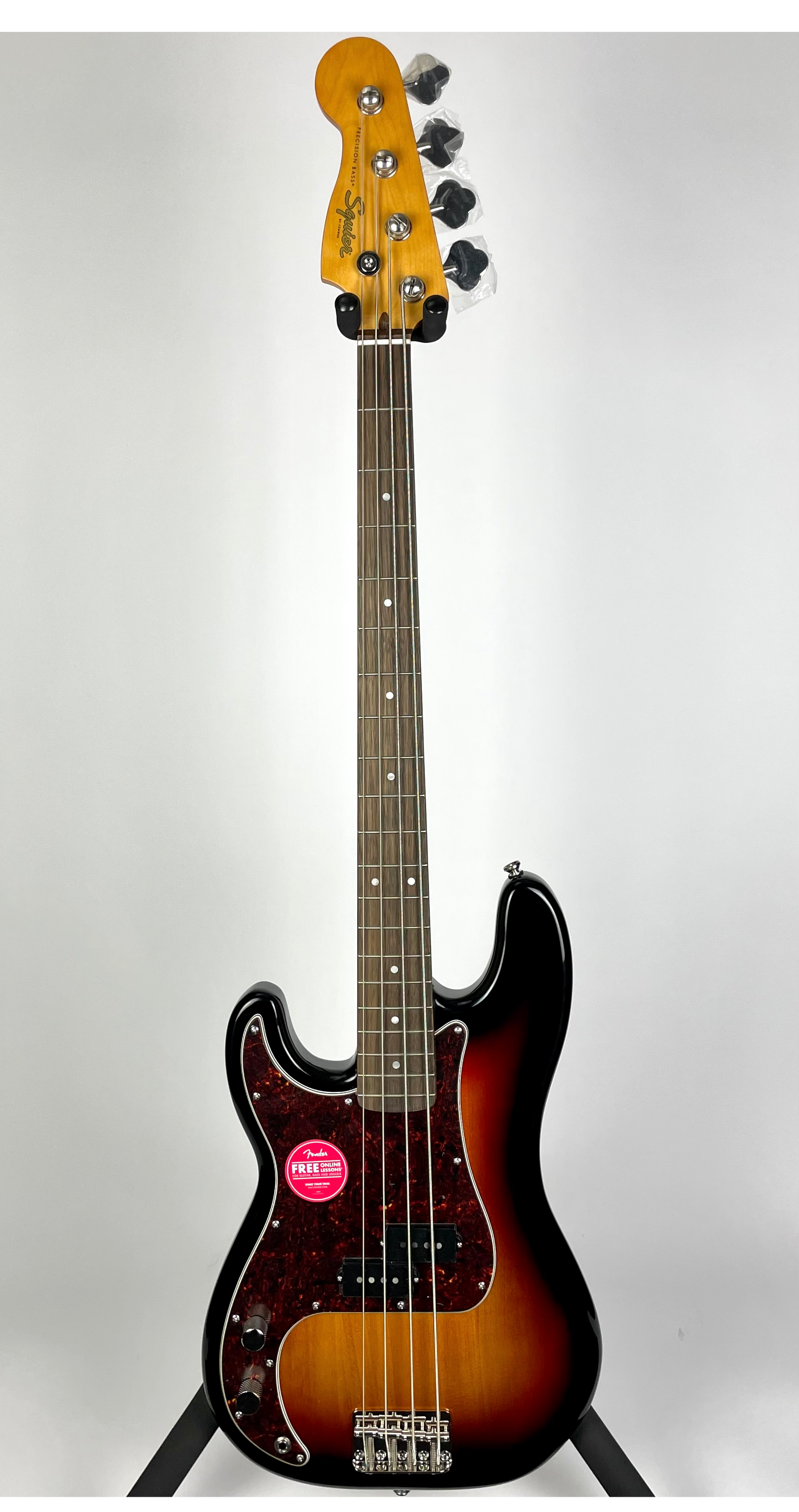 Squier Classic Vibe 60s Precision Bass Left-Handed with Laurel Fingerboard - 3-Tone Sunburst