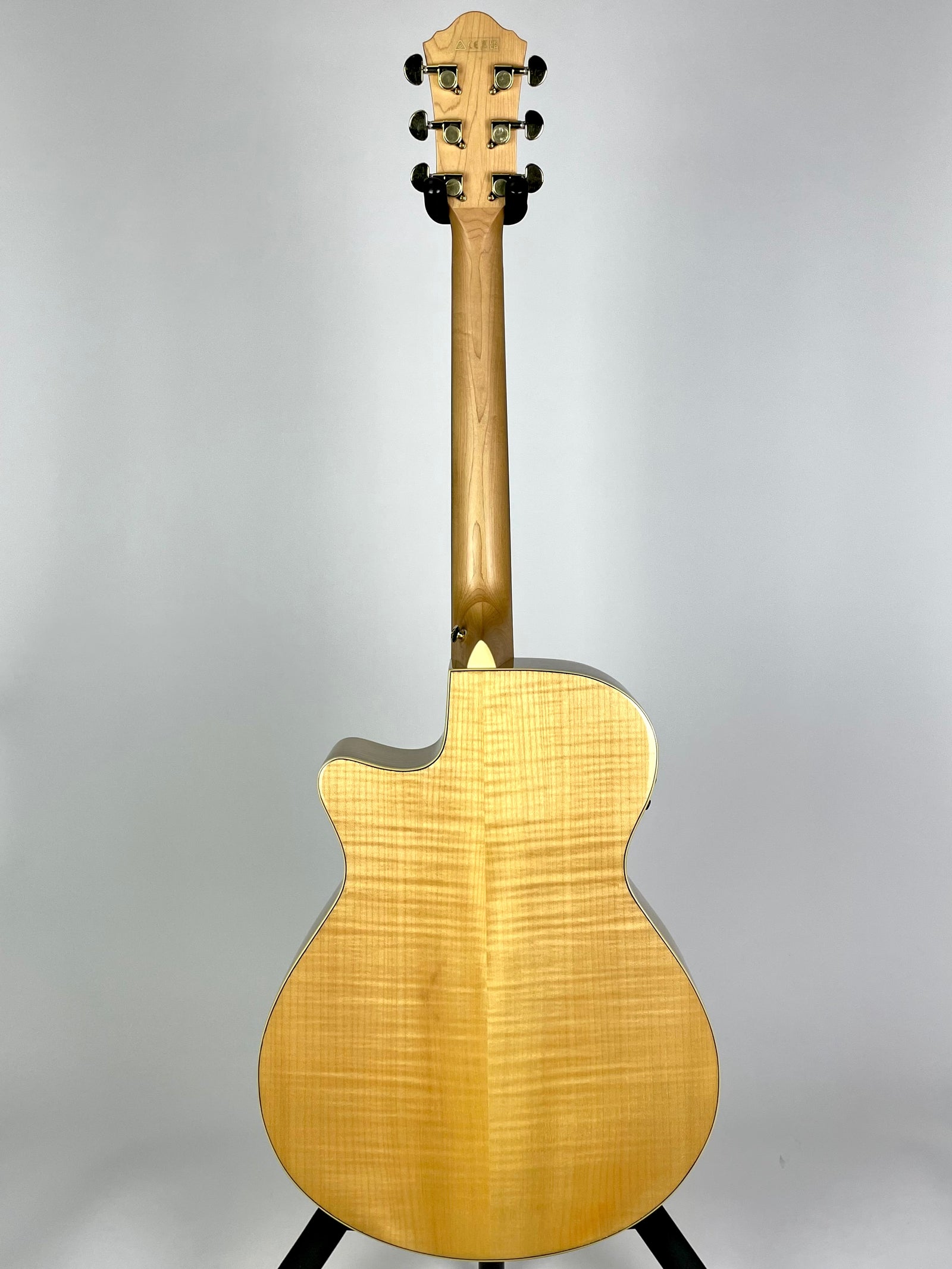 Ibanez AEG750-NT AEG Series Acoustic with Ebony Fingerboard - Natural (Flamed Maple)