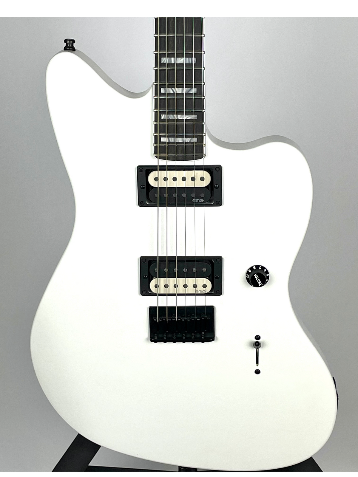 Fender Jim Root Jazzmaster V4 with Ebony Fingerboard - Flat White