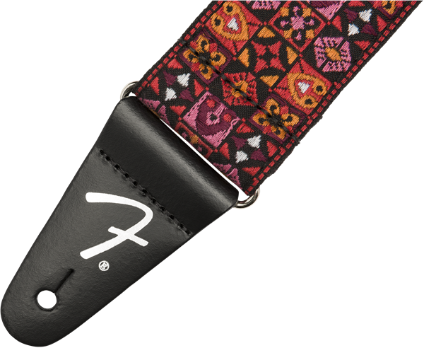 Fender 2" Festival Guitar Strap Red