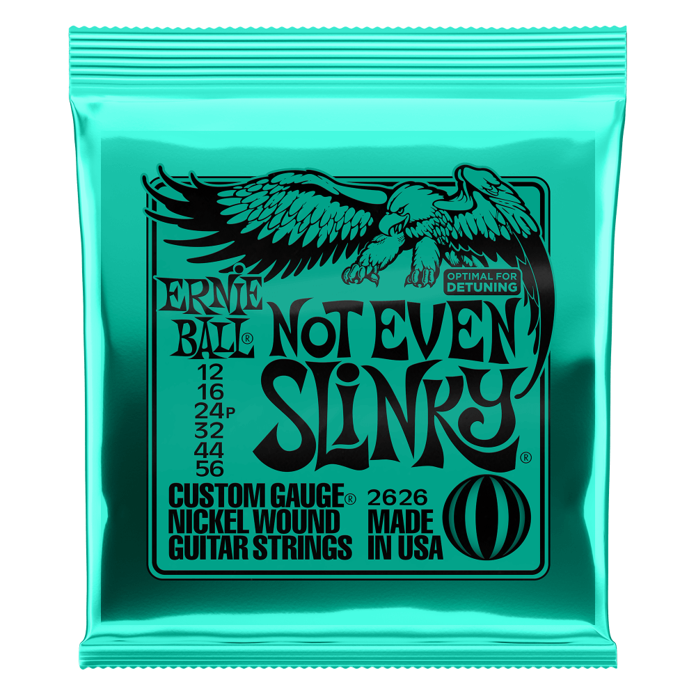 Ernie Ball 2626 Not Even Slinky Electric Guitar Strings, .012 - .056