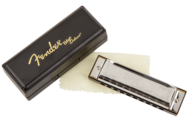 Fender Fender Blues Deluxe Harmonica - Key Of F Chrome