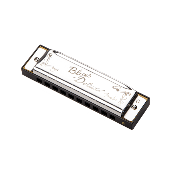 Fender Blues Deluxe Harmonica - Key Of G Chrome