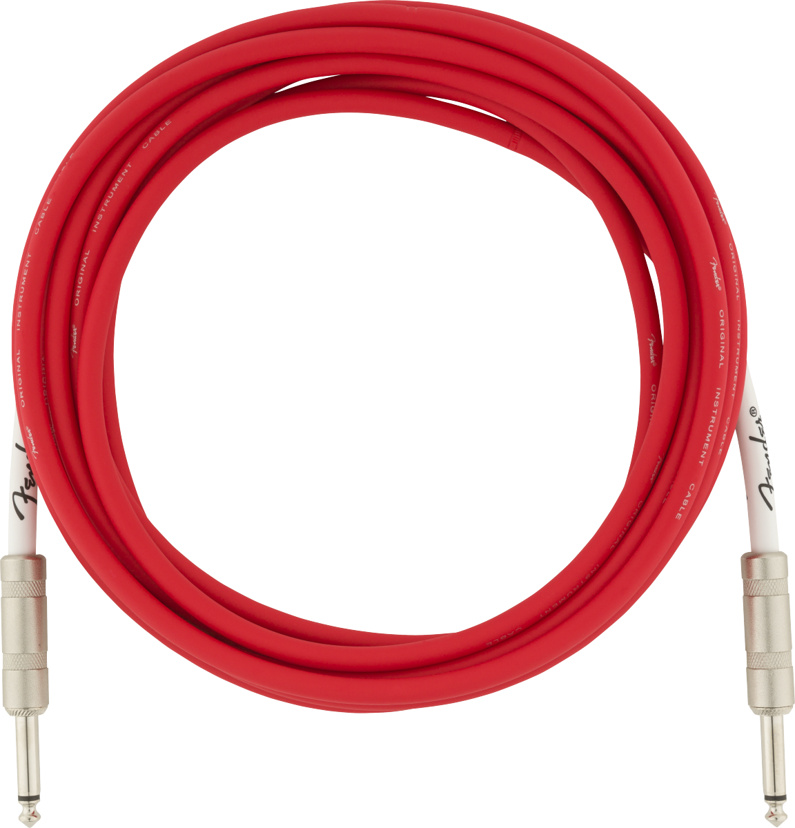 Fender Original Series Instrument Cable Straight/Straight - 15' Fiesta Red
