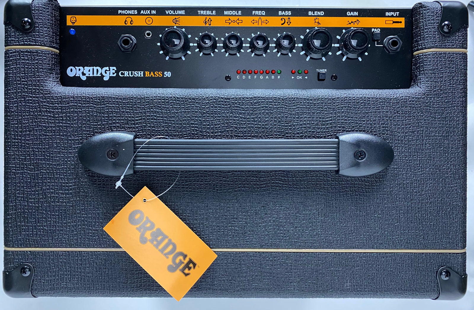 Orange Crush Bass 50w 1x12 Combo Black