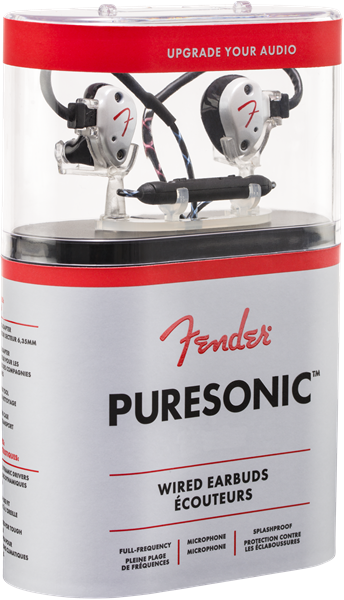 Fender  PureSonic Wired Headphones Olympic Pearl