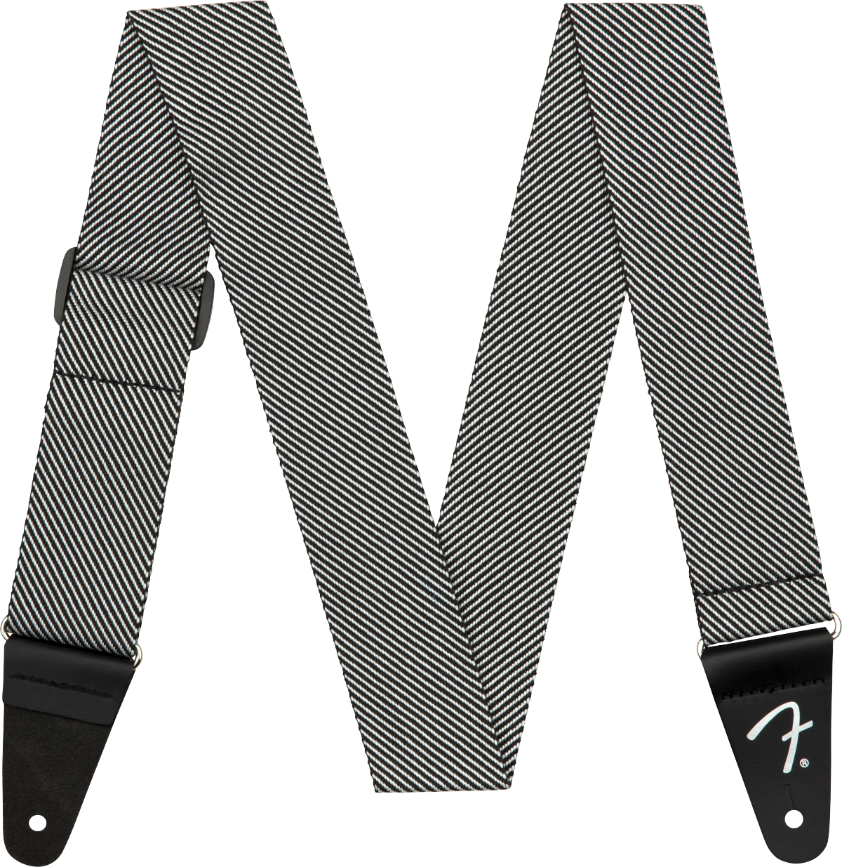Fender 2" Modern Tweed Strap Black/White