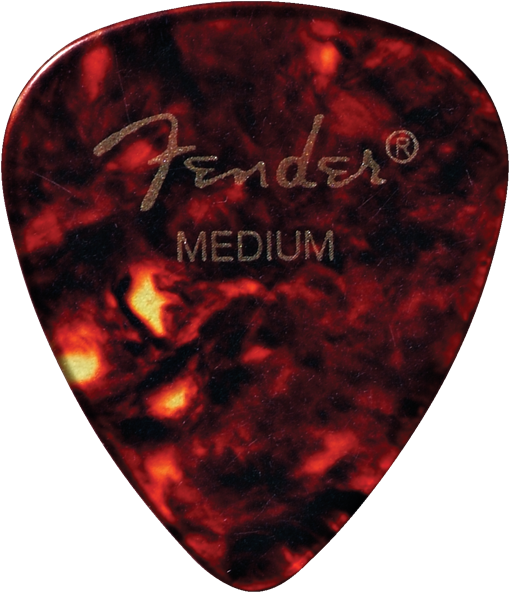 Fender 451 Shape Medium Classic Celluloid Picks (12 Count)