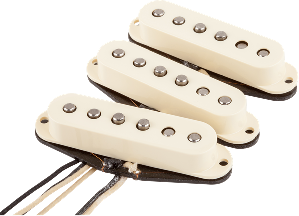 Fender 099-2117-000 Original '57 / '62 Stratocaster Pickup Set Aged White