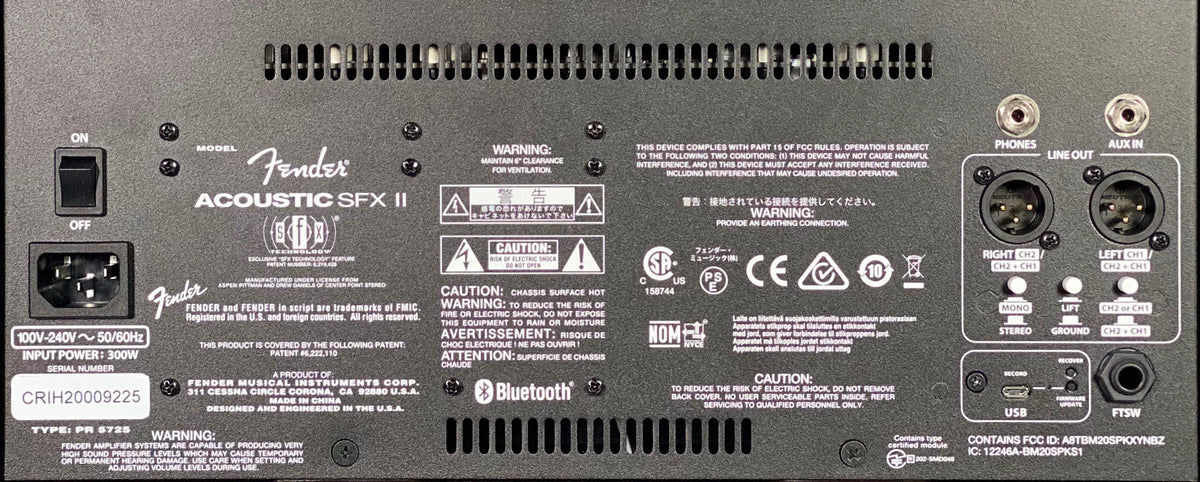 Fender Acoustic SFX II