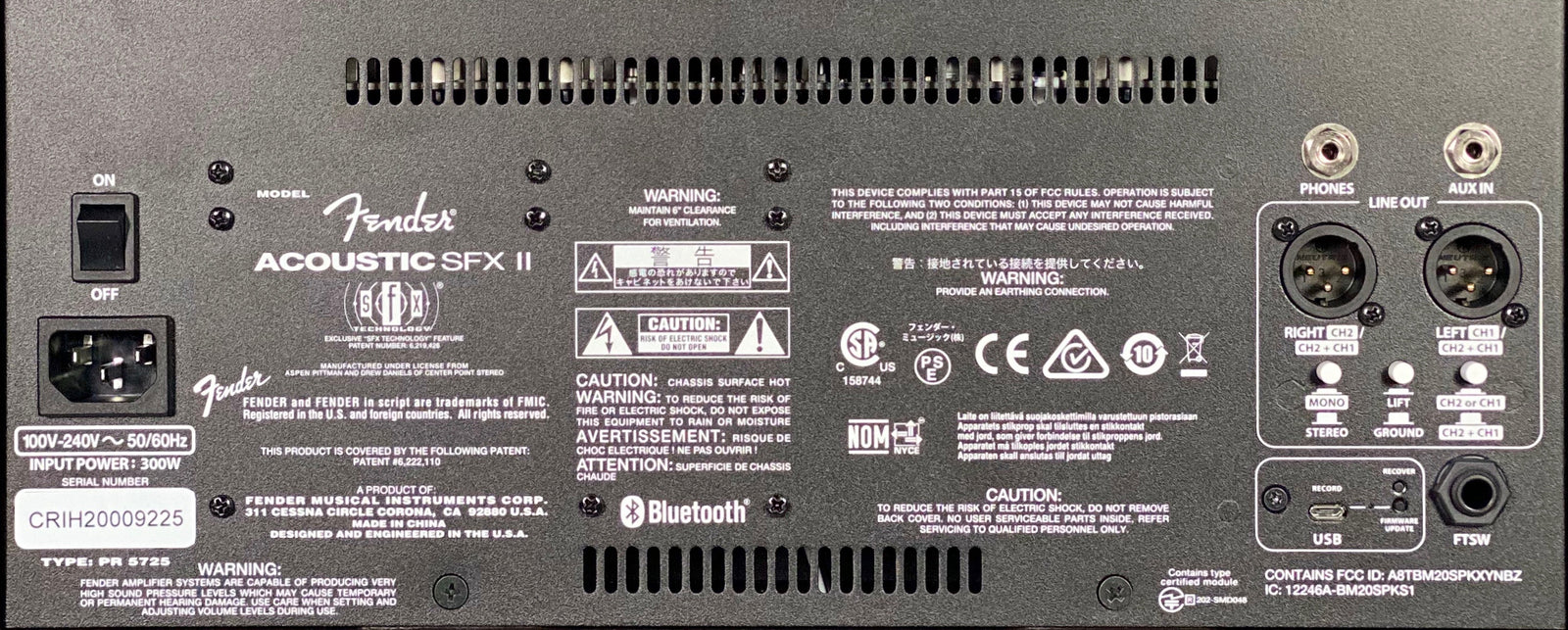 Fender Acoustic SFX II