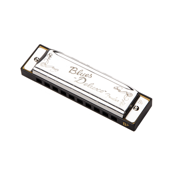 Fender Blues Deluxe Harmonica - Key Of B Flat Chrome