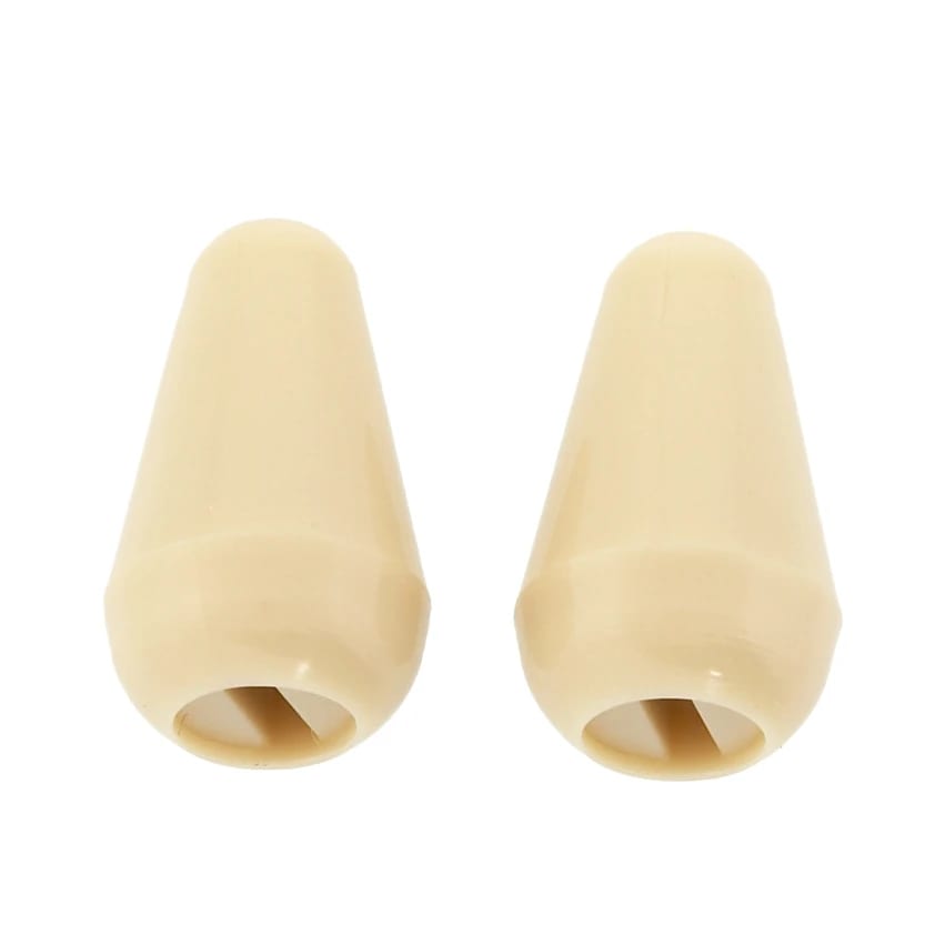 Allparts SK-0710-048 Switch Tips for USA Stratocaster Vintage Cream - 2pk