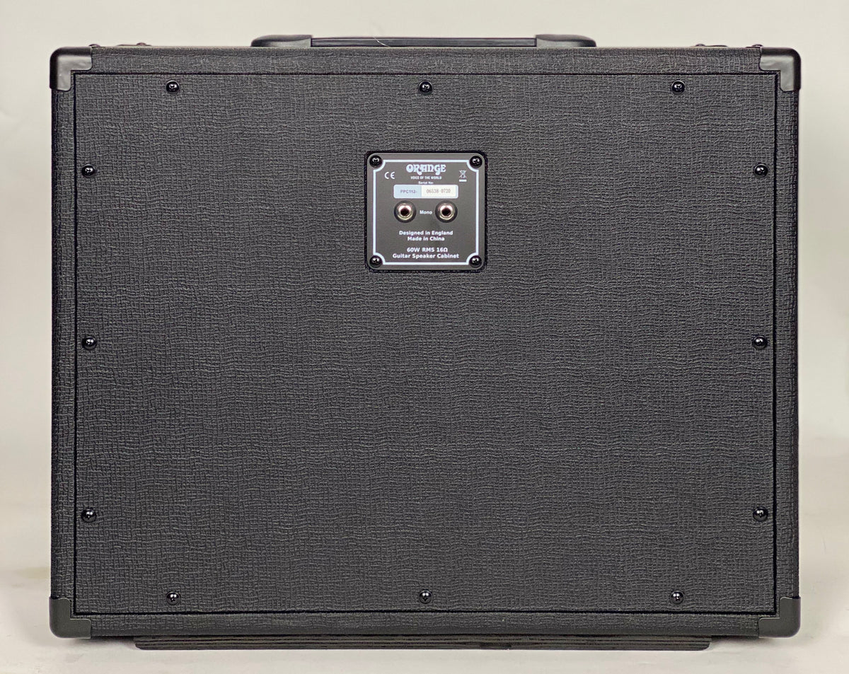 Orange PPC112 60-Watt 1x12" Guitar Cabinet Black