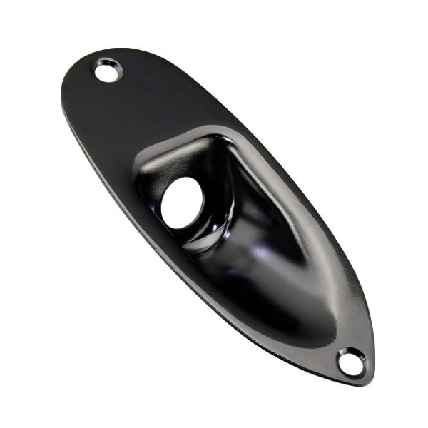 Allparts AP-0610-003 Jackplate for Stratocaster Black