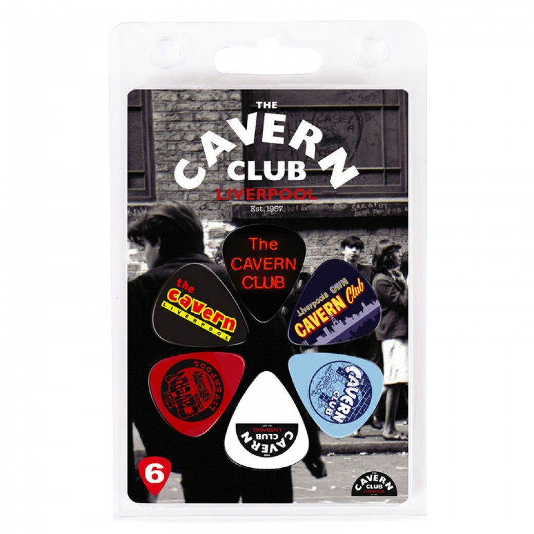 JHS The Cavern Club Liverpool Series "Logos" Pick Pack - 6pk