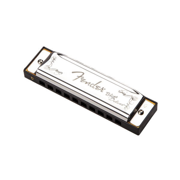 Fender Blues Deluxe Harmonica - Key Of G Chrome