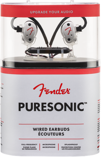 Fender  PureSonic Wired Headphones Olympic Pearl